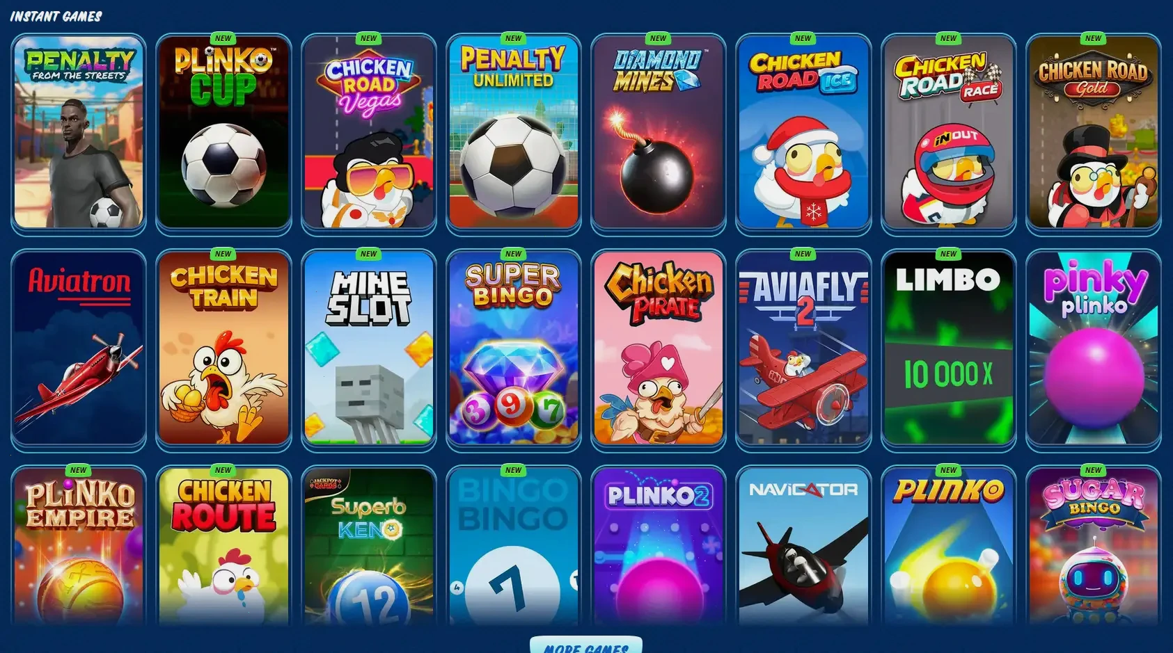 Interface de l'application mobile PWA Amon Casino sur smartphone